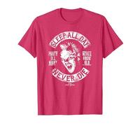 The Lost Boys Biker David Powers T-Shirt, Men, Red Heather, Large