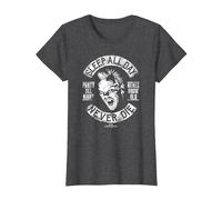 The Lost Boys Biker David Powers T-Shirt, Women, Dark Heather Grey, Medium