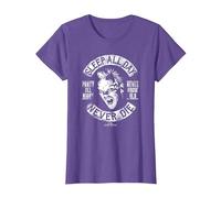 The Lost Boys Biker David Powers T-Shirt, Women, Purple Heather, XX-Large