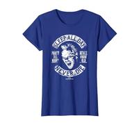 The Lost Boys Biker David Powers T-Shirt, Women, Royal Blue, X-Small