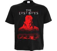 THE LOST BOYS - BLOOD TRAIL - Front Print T-Shirt Black Spiral Black L