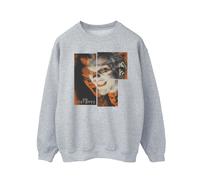 The Lost Boys Men's David Squares Sweatshirt in Grey | Size: 3XL The Lost Boys Grey 3XL