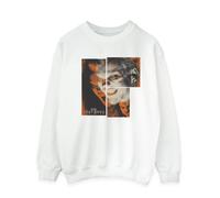 The Lost Boys Men's David Squares Sweatshirt in White | Size: 3XL The Lost Boys White 3XL