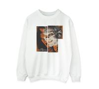 The Lost Boys Men's David Squares Sweatshirt in White | Size: Medium The Lost Boys White M