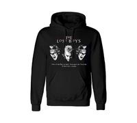 The Lost Boys Men's David Triptych Hoodie in Black | Size: 2XL The Lost Boys Black 2XL