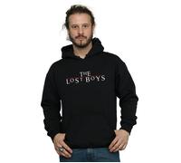The Lost Boys Men's Text Logo Hoodie in Black | Size: Small The Lost Boys Black S