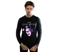 The Lost Boys Men's Tinted Snarl Long Sleeved T-Shirt Black Medium