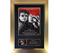 THE LOST BOYS Signed Autograph Mounted Photo Reproduction PRINT A4 Rare Perfect Birthday (297 x 210mm) #731 (Gold Frame)