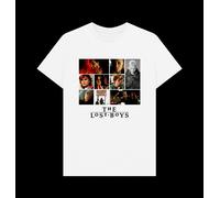 The Lost Boys Unisex Collage T-Shirt (Front & Back Print) The Lost Boys White XL