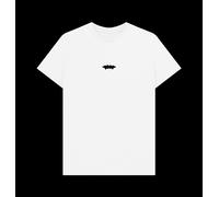 The Lost Boys Unisex Fangs White T-Shirt (Front & Back Print) The Lost Boys White 4XL