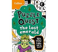 Kia Marie Hunt – The Lost Emerald – Mystery Puzzles for Kids (Puzzle Quest) – Paperback
