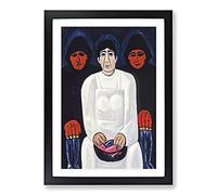 The Lost Felice by Marsden Hartley Framed Print | A2 Black Framed Wall Art | Ready to Hang | Modern Nature Picture | Living Room Bedroom Lounge Office
