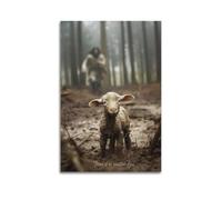 The Lost Sheep Posters Canvas Wall Art Posters Living Room Poster Bedroom Painting Unframe-style 12x18inch(30x45cm)