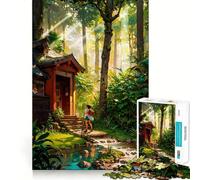The Lost Traveler Jigsaw Puzzles 1000 Piece for Teenagers Improve Memory Relaxing Fun Sharp Edge Unique Gift (50x75cm)