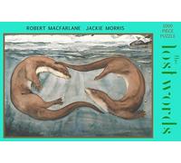 The Lost Words 1000 Piece Jigsaw Puzzle: Otters