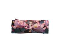 The Lotus in Full Bloom Pattern baby bow headband - elastic and comfortable headwear, photo shoots, birthday parties, daily wear,
