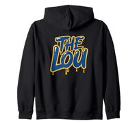 The Lou - Urban Graffiti St Louis Missouri Zip Hoodie