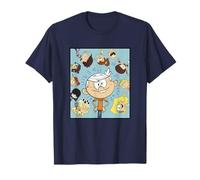 The Loud House Group Circle Portrait Poster T-Shirt