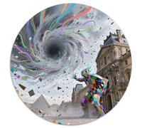 The Louvre Museum（2） 1000 Piece Jigsaw Puzzles Family Puzzle Puzzles for Adults Kids Family Game Impossible Puzzle Colourful DIY Jigsaw Puzzles 1000pcs (67.5x67.5cm)