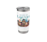 The Louvre Museum Watercolour Stainless Steel Insulated Tumbler