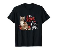 The Love at First Spot Funny Genet Cat T-Shirt