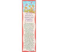 The Love Between A Mother & Daughter is Forever - Sentimental Verse Poem Keepsake Bookmark by Blue Mountain Arts