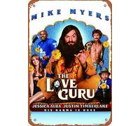 the Love Guru - One Sheet Plaque Poster Metal Tin Sign 8" x 12" Vintage Retro Wall Decor