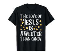 The Love of Jesus is Sweeter Than Candy Christian Halloween T-Shirt