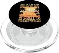 The Love You Take Is Equal To The Love you Make PopSockets PopGrip for MagSafe