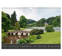 The Lovely Gardens of South England (Wall Calendar 2026 DIN A4 landscape), CALVENDO 12 Month Wall Calendar: The beautiful English Landscape Gardens of ... Places where you feel like in Paradise.