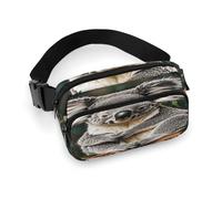 The Lovely Koala Fanny Pack Belt Bag with Adjustable Strap Fashion Waist Bag for Outdoor Sports Hiking, white, 20x13cm, Full Printed Waist Bag