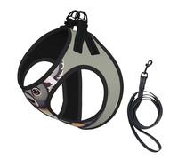The Lovely Koala Print Dog Harness Adjustable Walk Puppy Harnesses Leash Clips Pet Harnesses Training Pet Vest