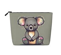 The Lovely Koala Versatile Travel Bag Makeup Bag Large Capacity Cosmetic Pouch Zipper Bag Toiletry Bag