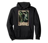 The Lovers Frankenstein Monster Horror Design for Halloween Pullover Hoodie