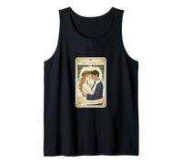The Lovers II Star Crossed in Light Christmas Tarot Tank Top