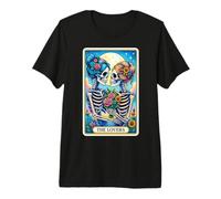 The Lovers Lesbian Tarot Card Premium T-Shirt