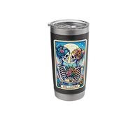 The Lovers Lesbian Tarot Card Stainless Steel Insulated Tumbler