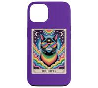 The Lovers Mystic Cat Ally - LGBTQ Rainbow Tarot Pride Art Case for iPhone 13
