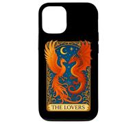 The Lovers Phoenix Dragon Tarot Card Eternal Love Rebirth Case for iPhone 12/12 Pro