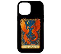 The Lovers Phoenix Dragon Tarot Card Eternal Love Rebirth Case for iPhone 12 Pro Max