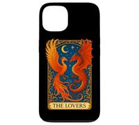 The Lovers Phoenix Dragon Tarot Card Eternal Love Rebirth Case for iPhone 13
