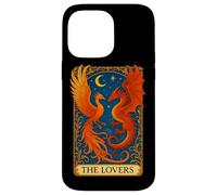 The Lovers Phoenix Dragon Tarot Card Eternal Love Rebirth Case for iPhone 14 Pro Max