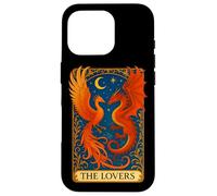 The Lovers Phoenix Dragon Tarot Card Eternal Love Rebirth Case for iPhone 16 Pro