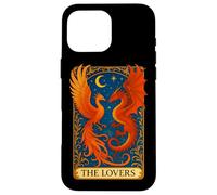 The Lovers Phoenix Dragon Tarot Card Eternal Love Rebirth Case for iPhone 16 Pro Max