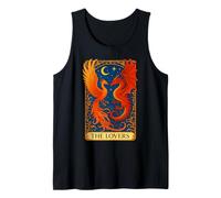 The Lovers Phoenix Dragon Tarot Card Eternal Love Rebirth Tank Top