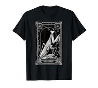 The Lovers Praying Mantis Gothic Tarot Card Design Graphic T-Shirt