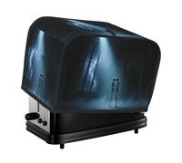 The Lovers Skull Toaster Cover 2 Slice, Waterproof Bread Machine Covers with Pockets Universal Size Kitchen Small Appliance Cover with Handle, Dust and Fingerprint Protection