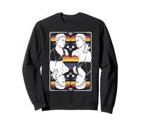 The Lovers Tarot Card Art Sweatshirt