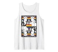 The Lovers Tarot Card Art Tank Top