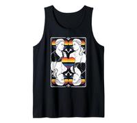 The Lovers Tarot Card Art Tank Top